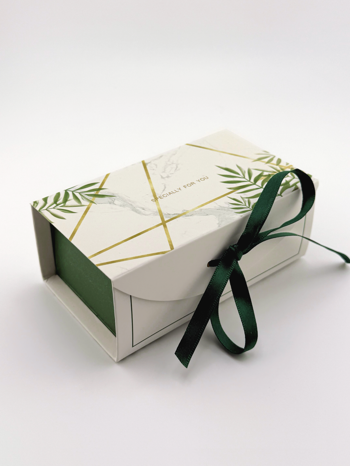 Luxury Gift Box With Ribbon For Soap Bars