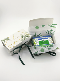 Luxury Gift Box With Ribbon For Soap Bars