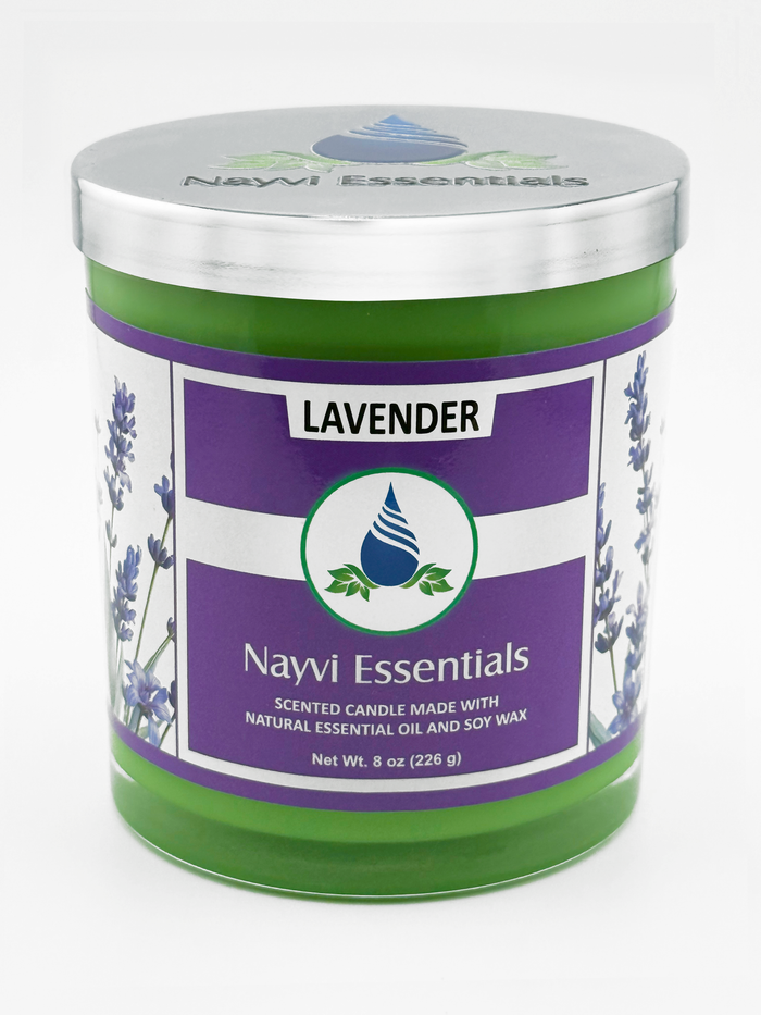 Lavender candle