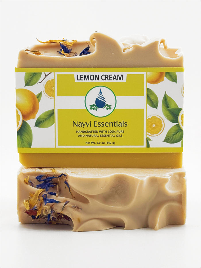Lemon Cream soap bar